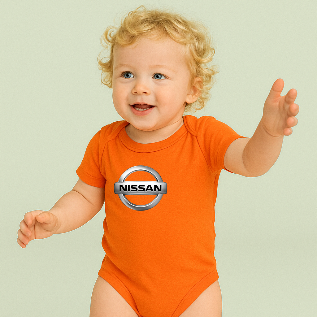 Nissan Motorsport Car Baby Romper Onesie